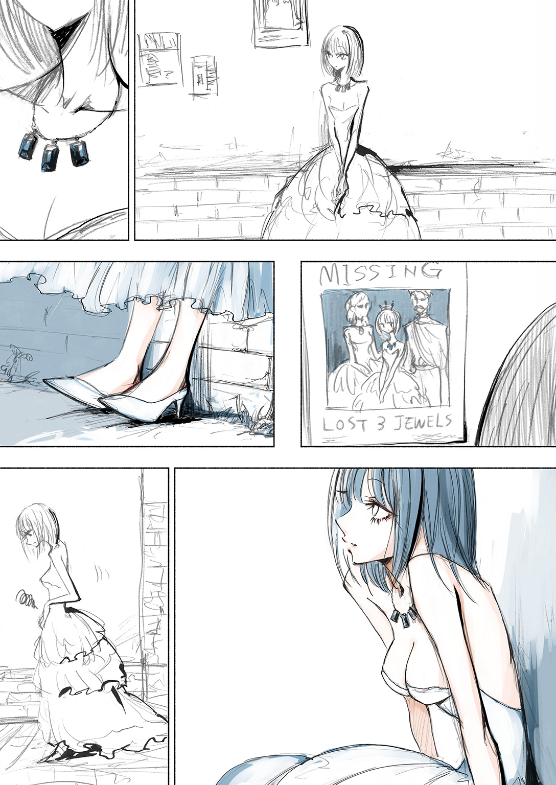 Blue Drawing 試し読み