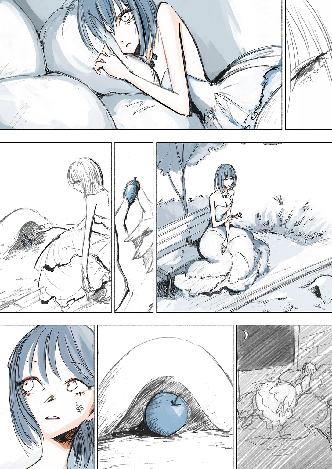 Blue Drawing 試し読み