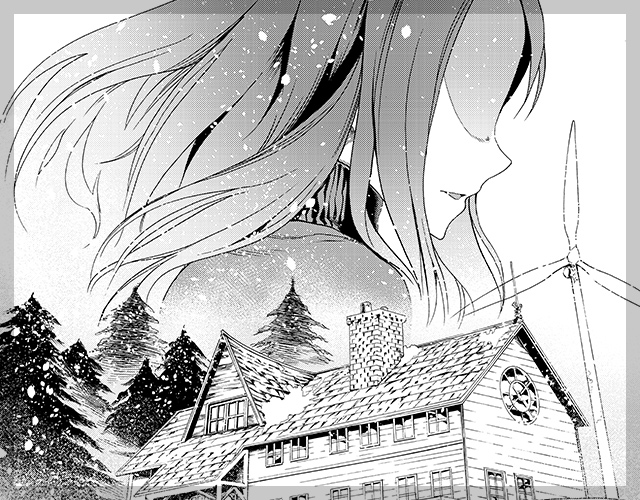 雪解けの硝子／表紙の前頁