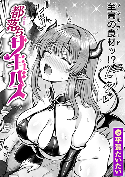 都落ちサキュバス 表紙